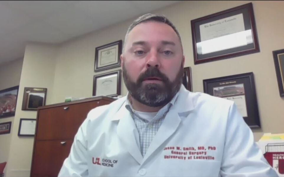 Dr. Jason Smith, U of L Health Chief Medical Officer discusses COVID-19 in Louisville